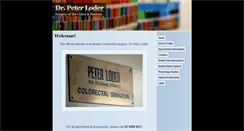 Desktop Screenshot of drpeterloder.com